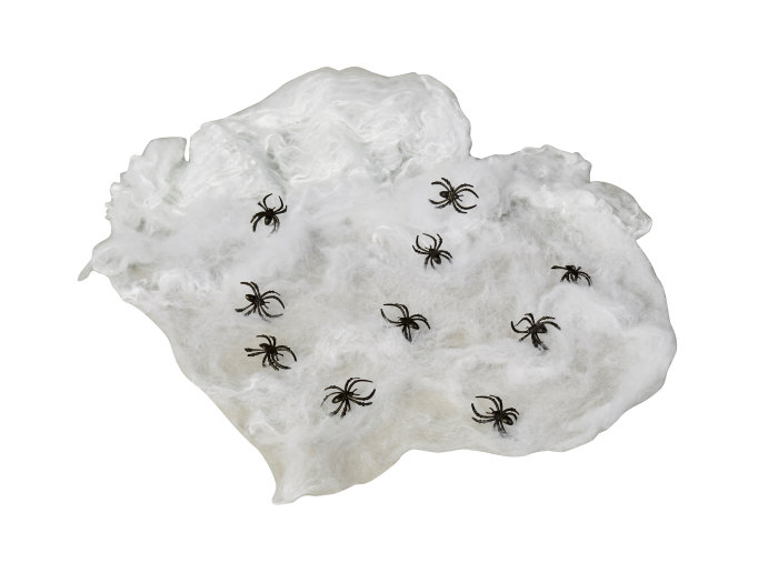 Spindelvæv med 10 edderkopper